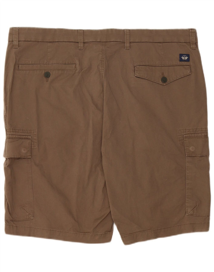 DOCKERS Mens Cargo Shorts W38 XL Khaki Cotton