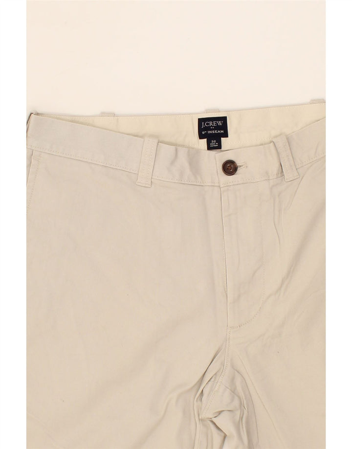 J. CREW Womens Chino Shorts W32 Large Beige Cotton Vintage J. Crew and Second-Hand J. Crew from Messina Hembry 