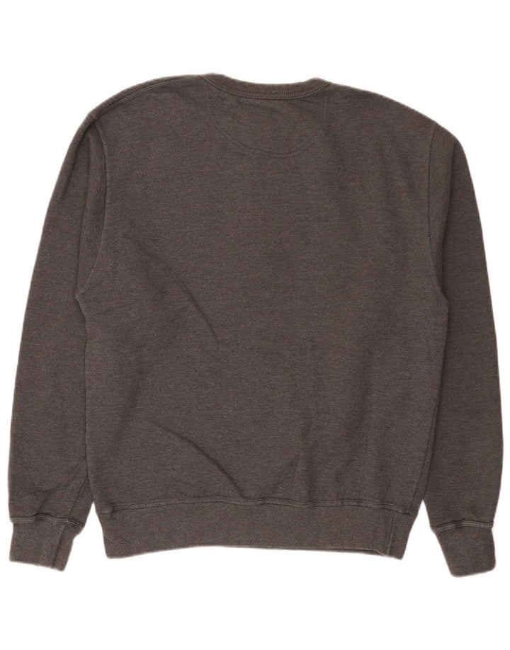 Champion Mens Sweatshirt Jumper Medium Grey Flecked Cotton