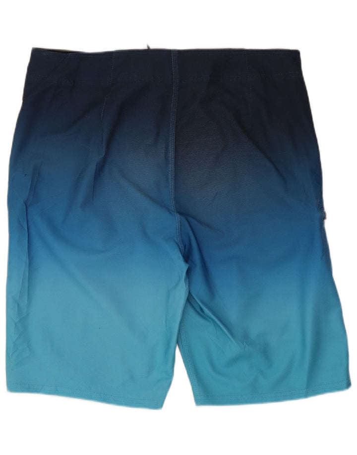 O'NEILL Mens Swimming Shorts Medium  Navy Blue Colourblock Polyester
