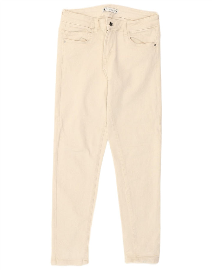 Zara Womens Skinny Jeans EU 40 Medium W30 L27 Beige