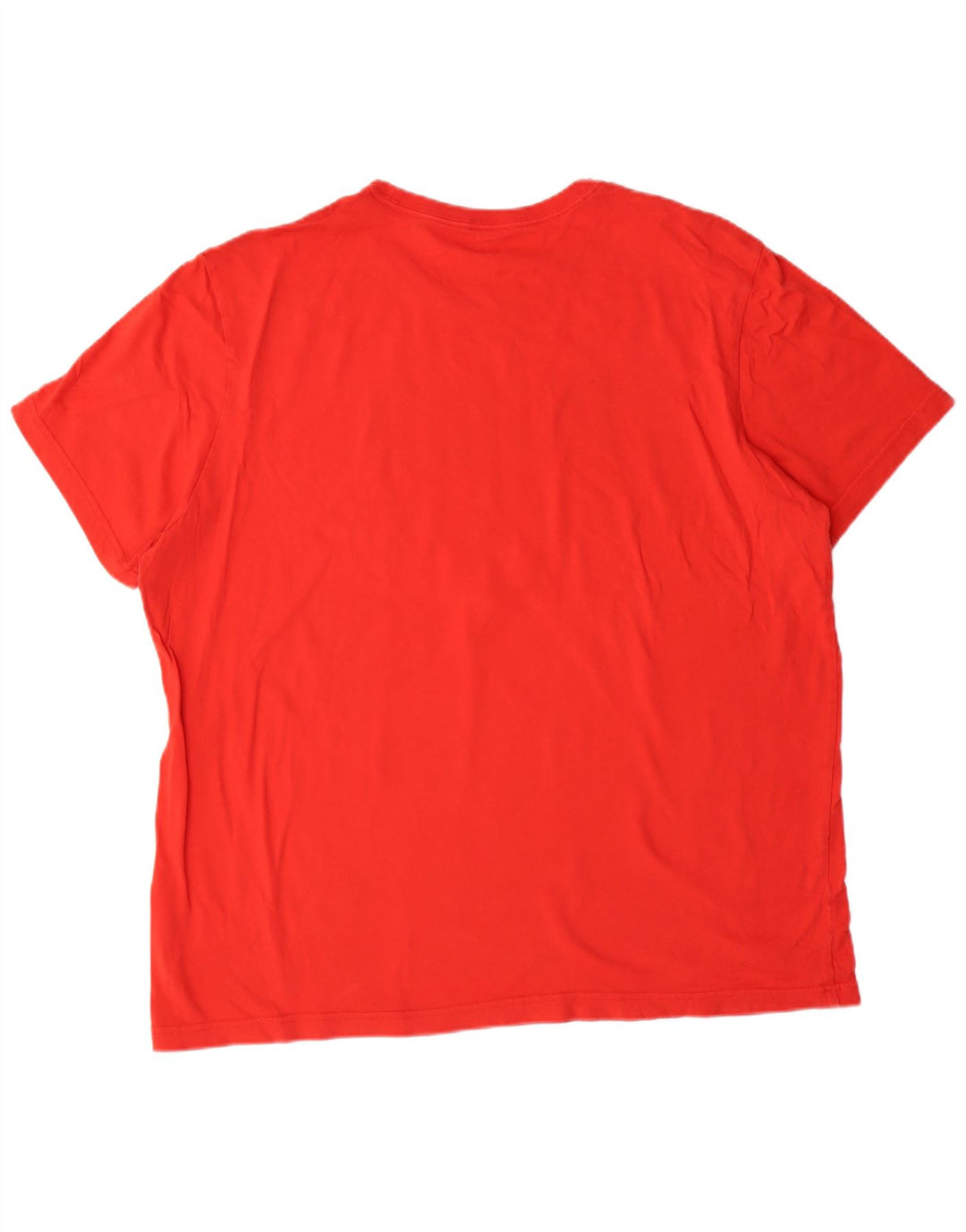 PUMA Mens Graphic T-Shirt Top 2XL Red Cotton