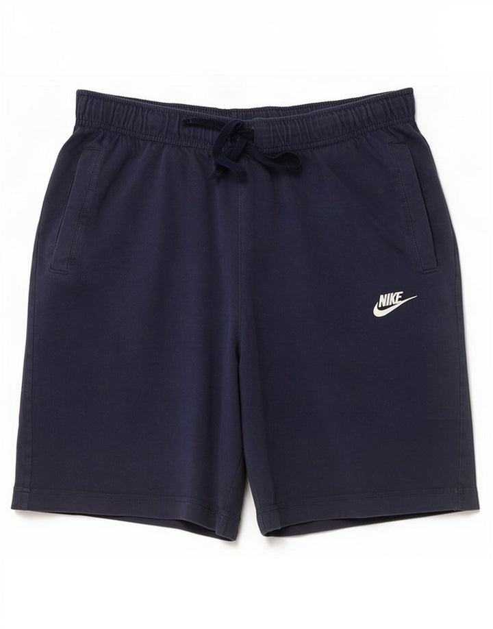 Nike Mens Sport Shorts Medium Navy Blue Cotton