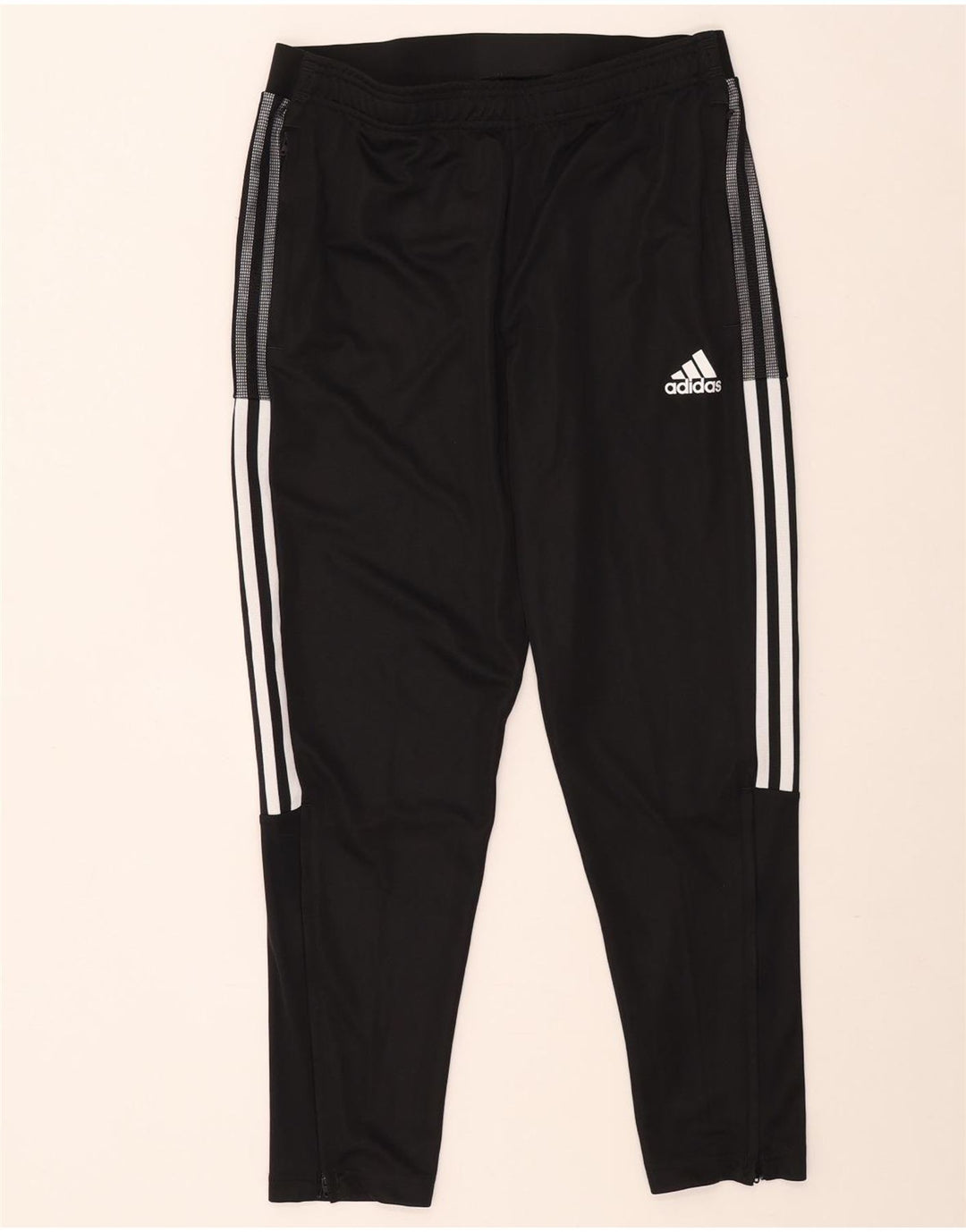 Adidas Mens Aeroready Tracksuit Trousers Large  Black Polyester