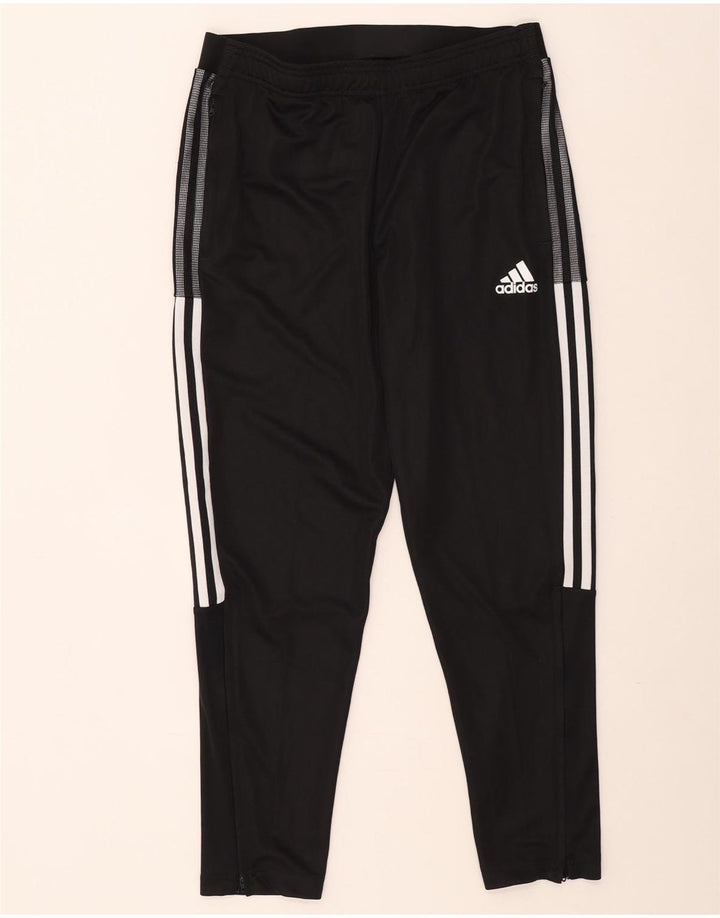 Adidas Mens Aeroready Tracksuit Trousers Large  Black Polyester