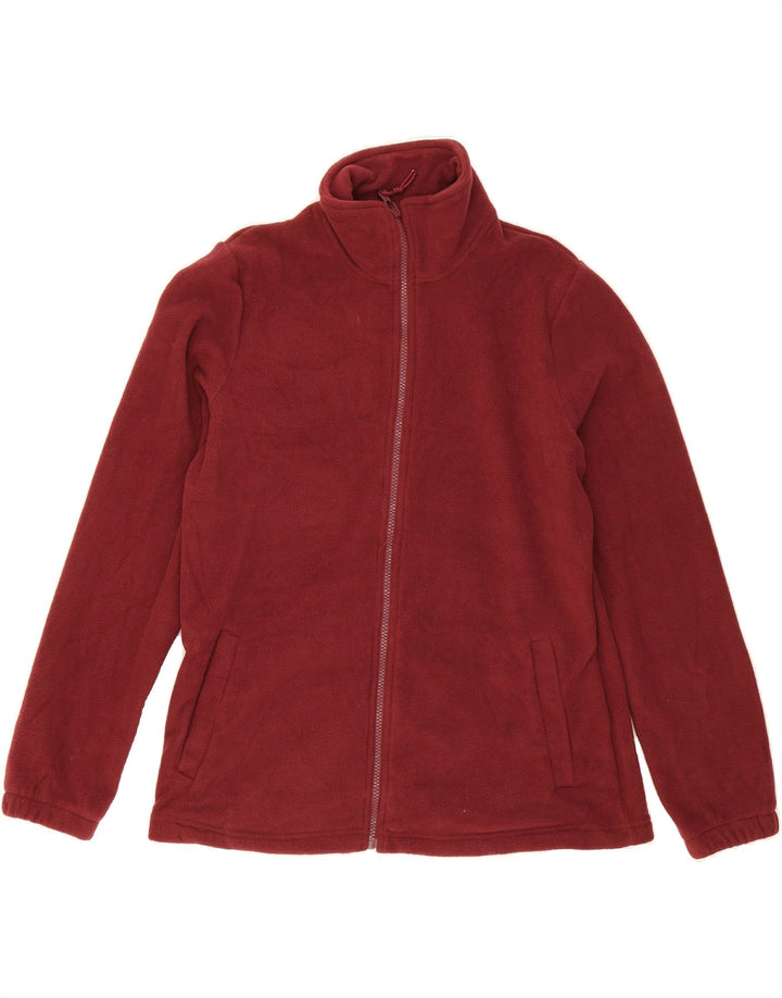 MOUNTAIN WAREHOUSE Womens Fleece Jacket UK 14 Large Red Polyester Vintage Mountain Warehouse and Second-Hand Mountain Warehouse from Messina Hembry 