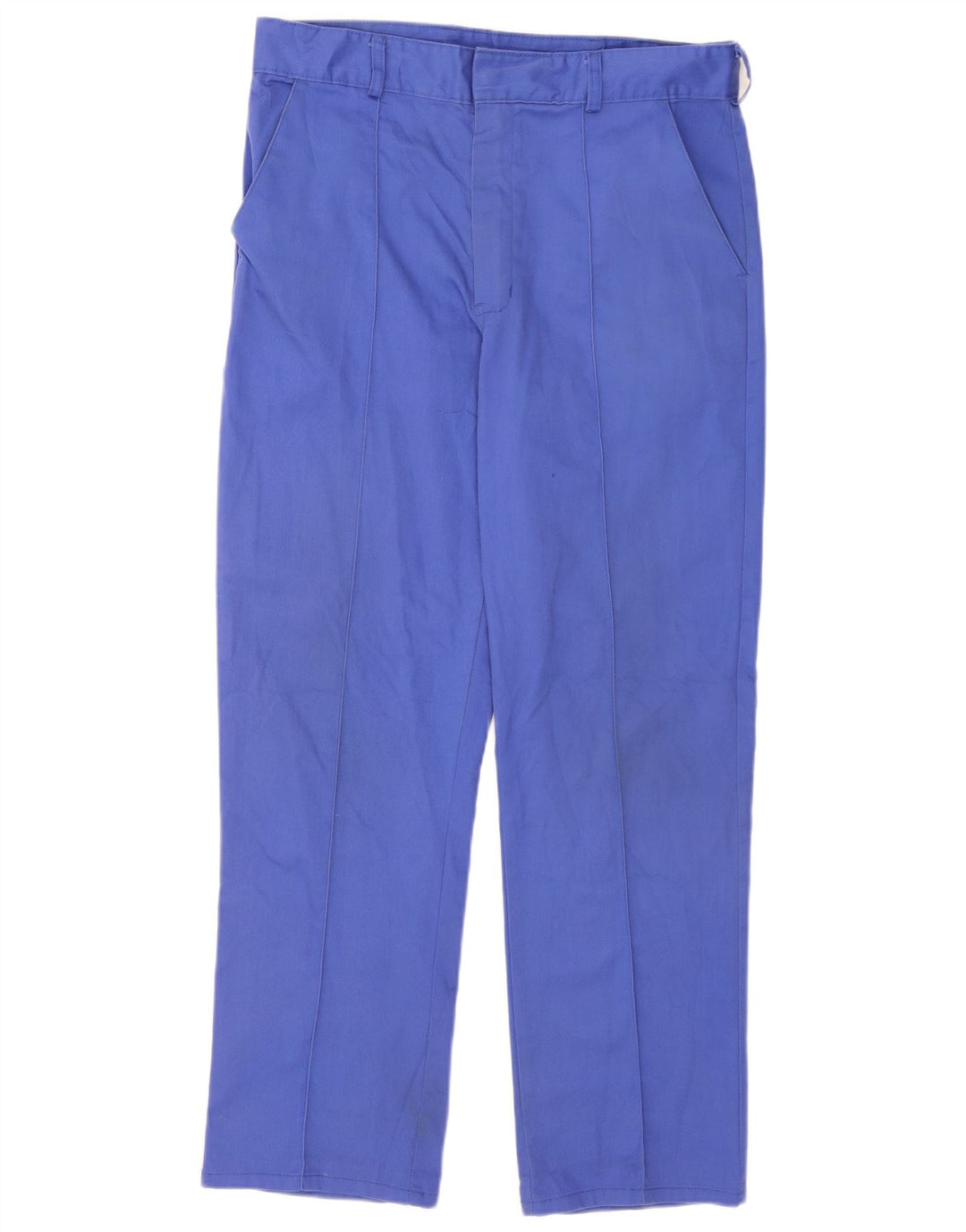 Dickies Mens Straight Cargo Trousers W36 L30 Blue Polyester