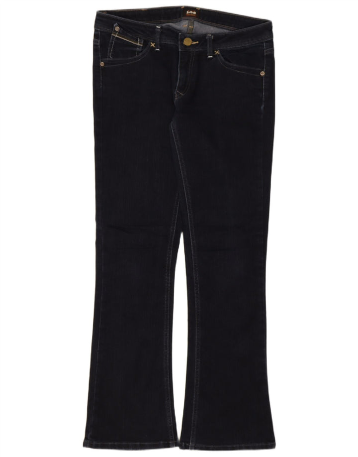 Lee Womens Bootcut Jeans W30 L30 Navy Blue Cotton