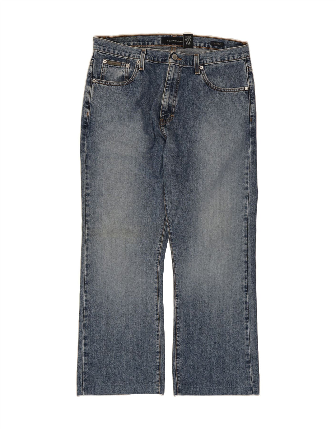 CALVIN KLEIN Mens Bootcut Jeans W34 L28 Blue Cotton Vintage Calvin Klein and Second-Hand Calvin Klein from Messina Hembry 