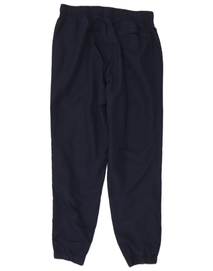Nike Mens Tracksuit Trousers Joggers Medium Navy Blue Polyester