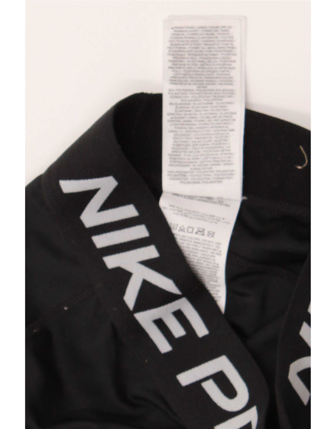 Nike Girls Leggings 8-9 Years WSmall Black Polyester