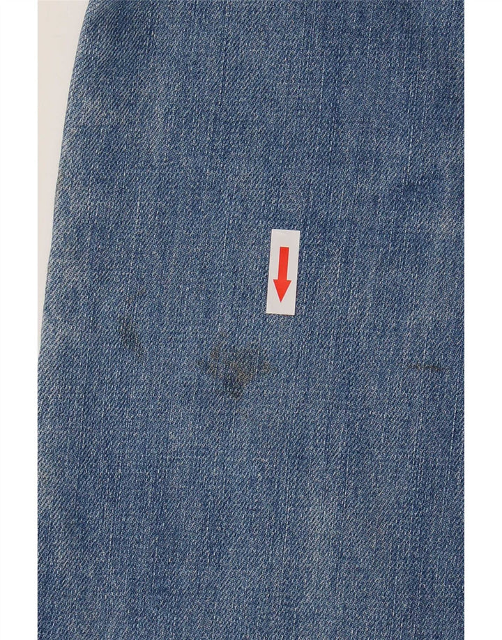 Diesel Mens Straight Jeans W29 L30 Blue Cotton