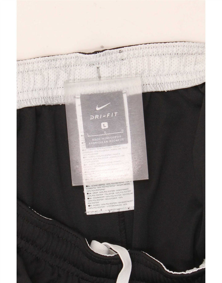 Nike Mens Sport Shorts Large Black Colourblock Polyester