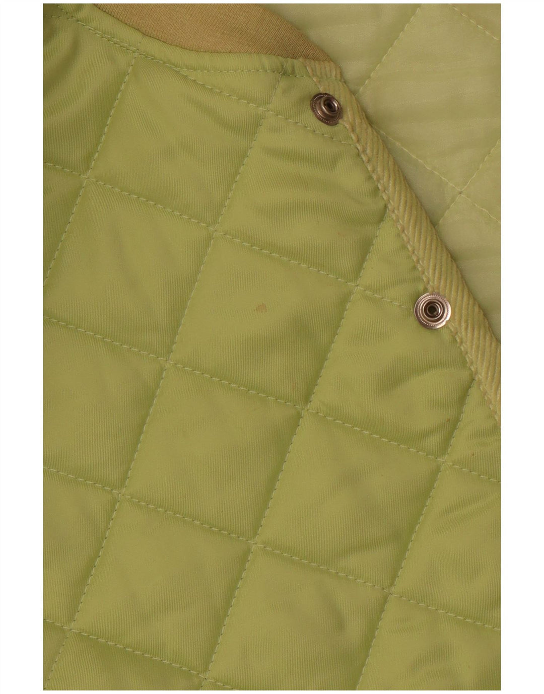 RIFLE Mens Quilted Gilet UK 38 Medium Green Polyamide