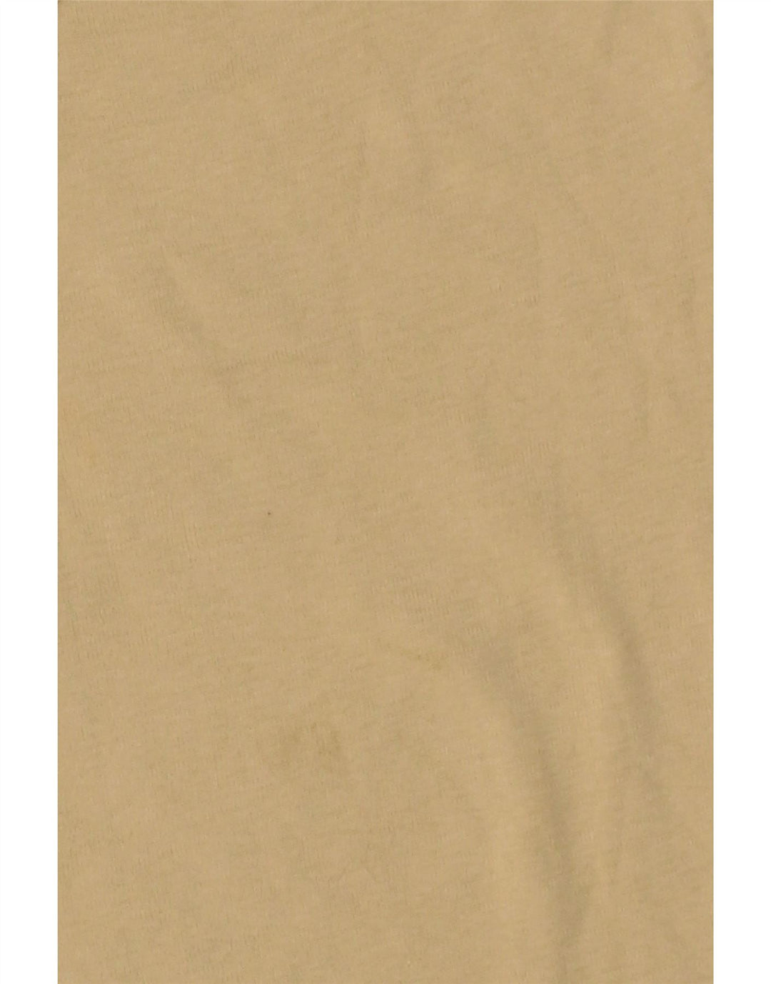 LEE Womens T-Shirt Top UK 12 Medium Beige Cotton