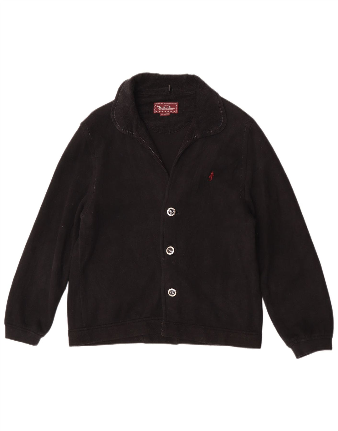 Marlboro Classics Mens Bomber Jacket UK 44 2XL Black
