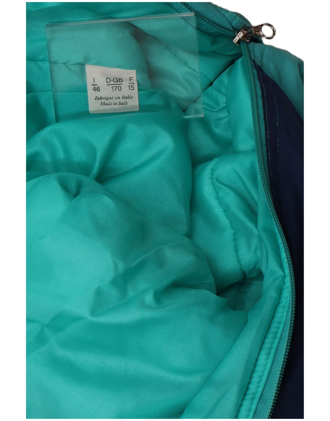 Vintage Mens Loose Fit Ski Jumpsuit IT 46 Small  Blue Colourblock Polyamide