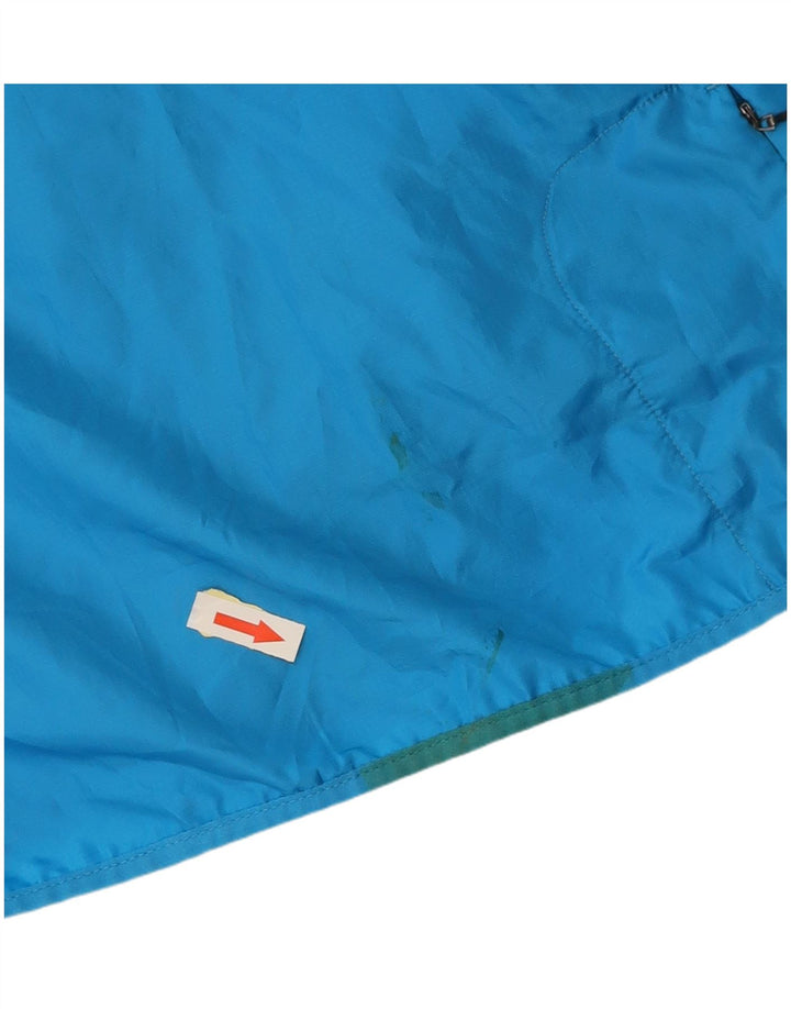 ADIDAS Womens Response Tracksuit Top Jacket UK 16/18 Large Blue Polyester