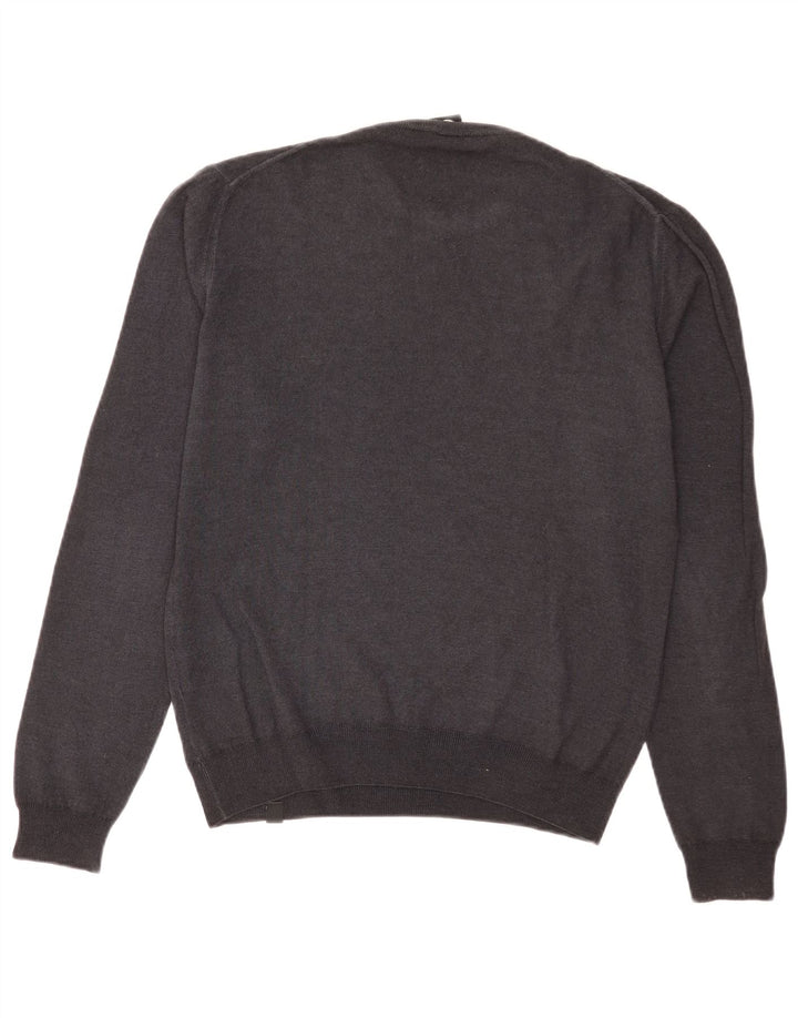 Colmar Mens Crew Neck Jumper Sweater XL Grey Virgin Wool