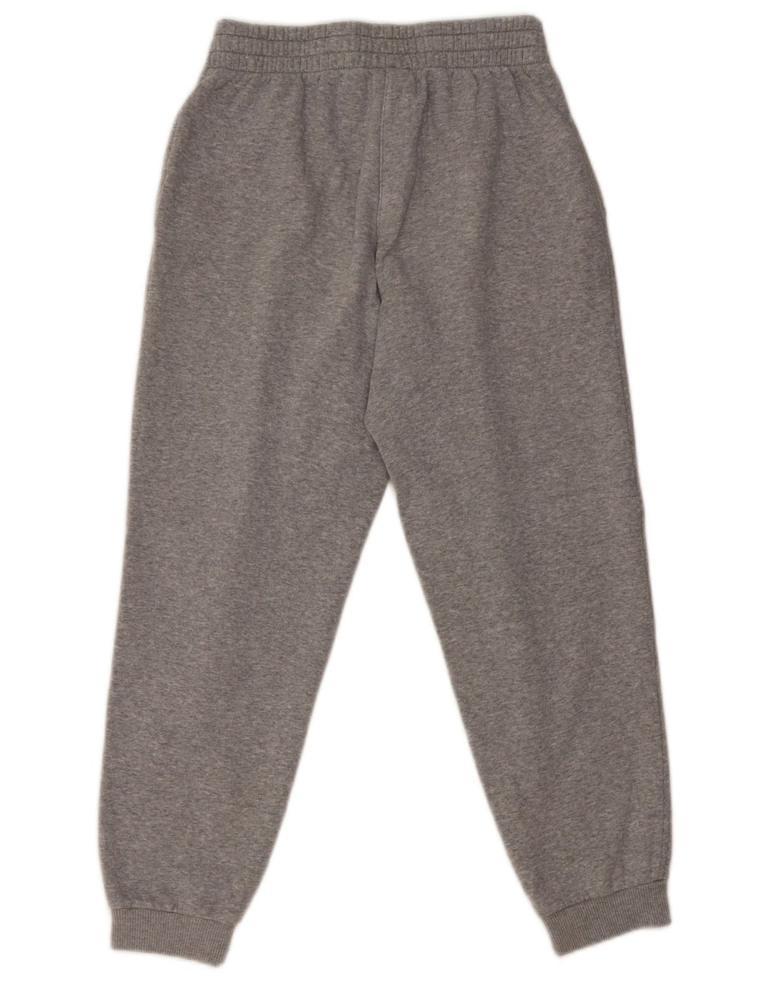 NIKE Boys Tracksuit Trousers Joggers 12-13 Years Large Grey Flecked Cotton