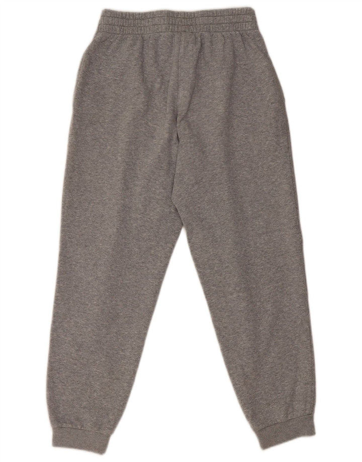 NIKE Boys Tracksuit Trousers Joggers 12-13 Years Large Grey Flecked Cotton