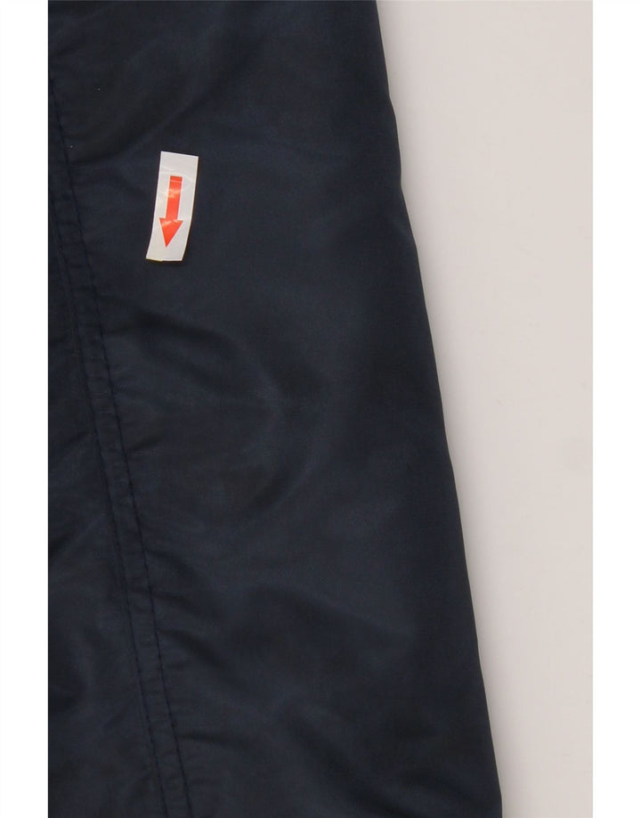 New Roads Mens Bomber Jacket UK 44 2XL Navy Blue Polyamide