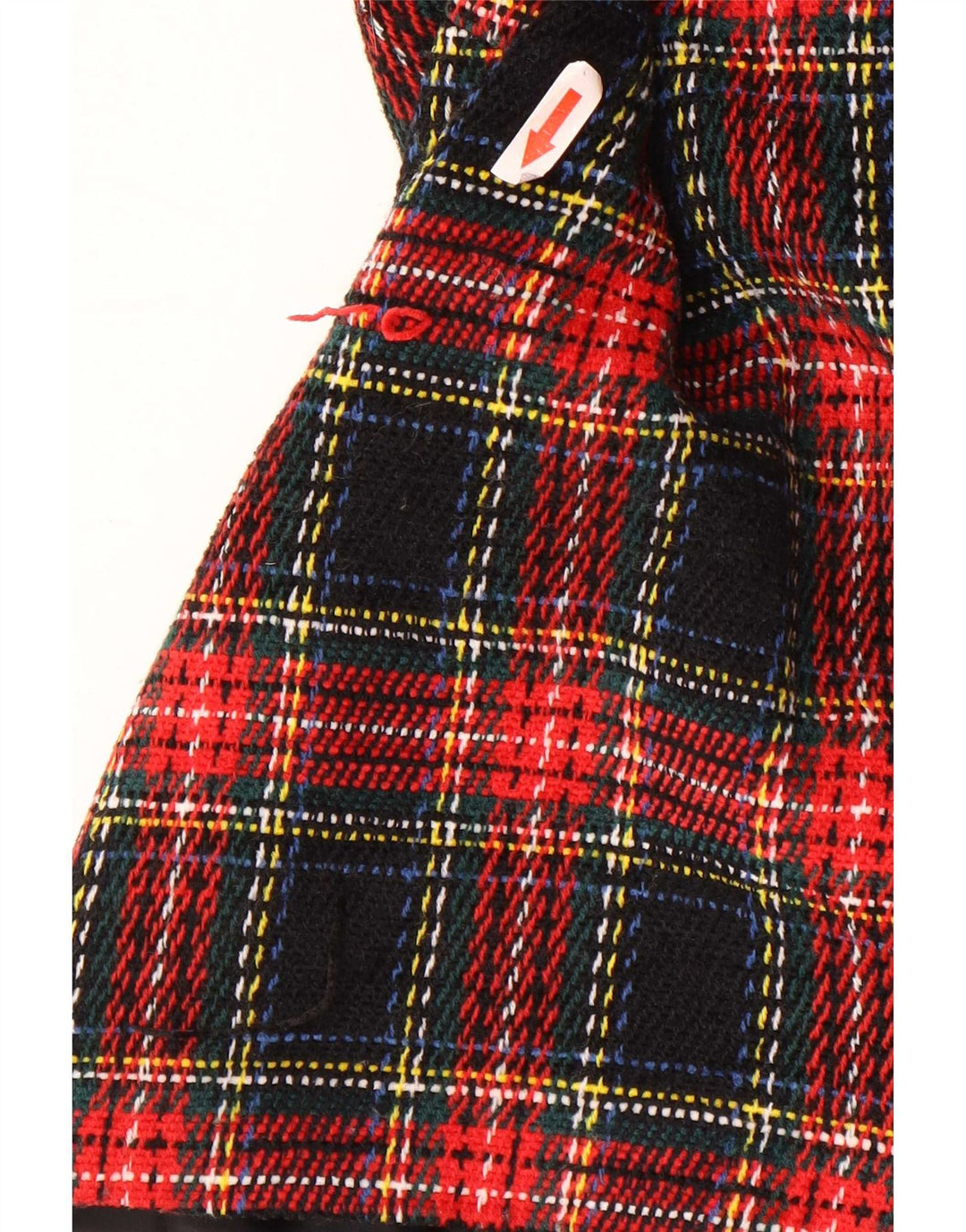 Sag Harbor Womens 4 Button Blazer Jacket UK 12 Medium Multicoloured Check