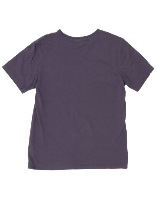 Adidas Boys Graphic T-Shirt Top 15-16 Years Navy Blue Cotton