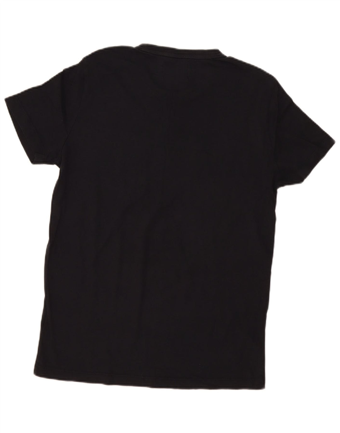 Calvin Klein Mens Graphic T-Shirt Top Medium Black Cotton