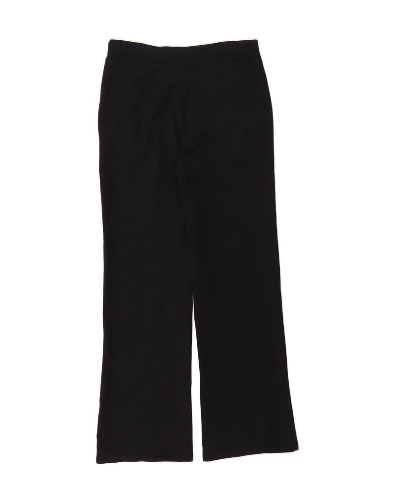 RALPH LAUREN Womens Tracksuit Trousers UK 10 Small  Black Cotton Vintage Ralph Lauren and Second-Hand Ralph Lauren from Messina Hembry 
