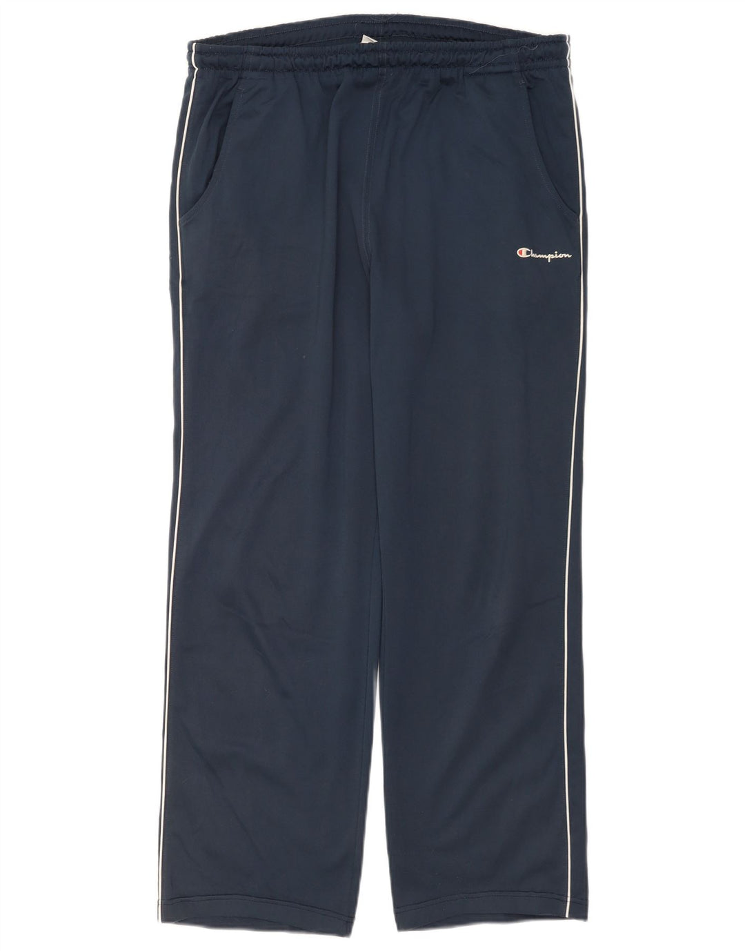 Champion Mens Tracksuit Trousers Large  Navy Blue Polyester