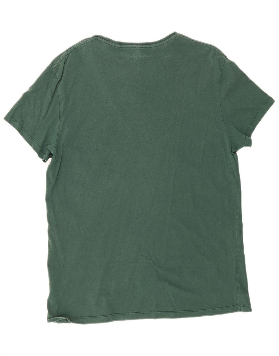 Jack Wills Mens Graphic T-Shirt Top Medium Green Cotton