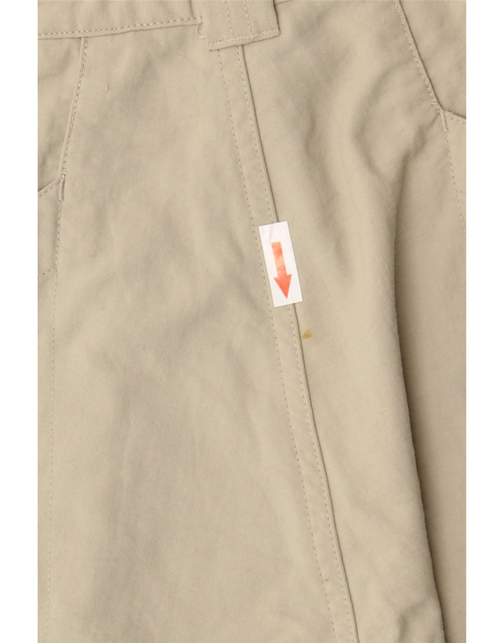 Columbia Womens Cargo Shorts W28 Medium Beige Nylon