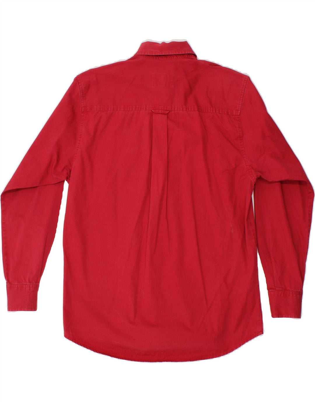 BOGGI Mens Shirt Small Red Cotton Vintage Boggi and Second-Hand Boggi from Messina Hembry 