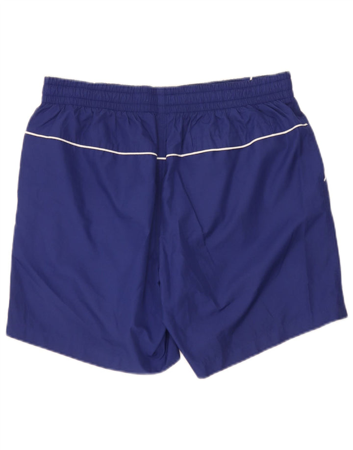 Nike Mens Graphic Sport Shorts Large Blue Polyester