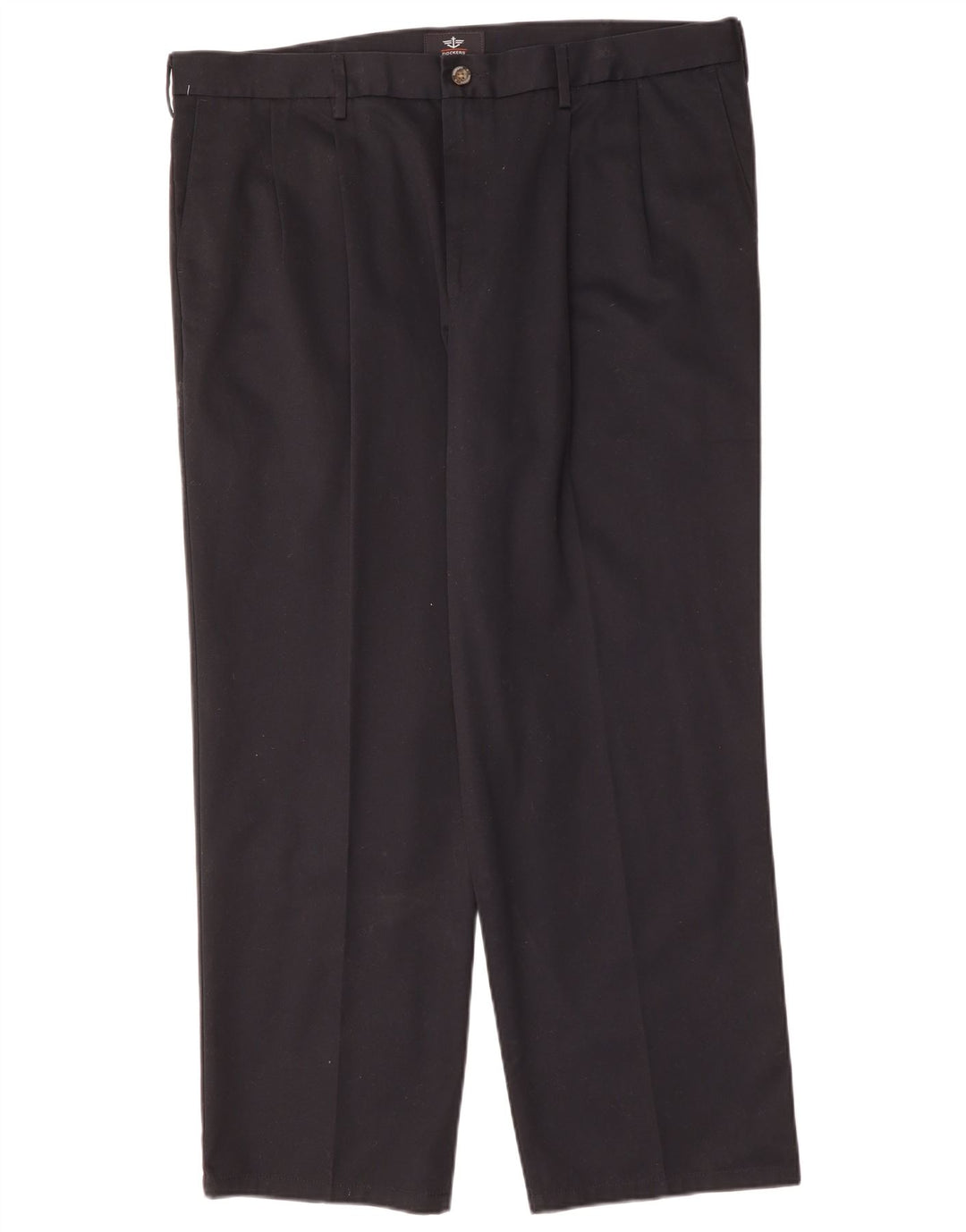 Dockers Mens Pegged Chino Trousers W40 L30 Black Cotton