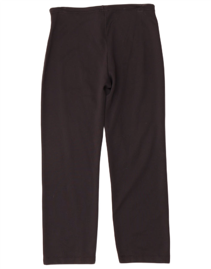 Asics Womens Tracksuit Trousers UK 16 Large Black Polyamide