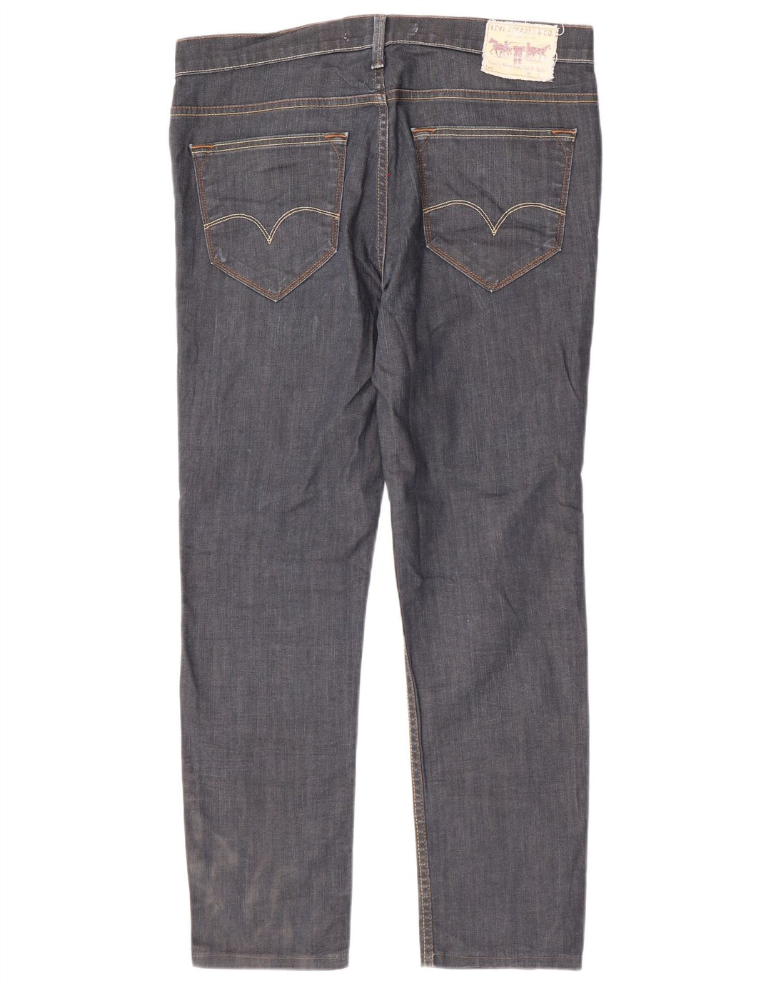 Levi's Mens 519 Slim Jeans W36 L29 Navy Blue Cotton