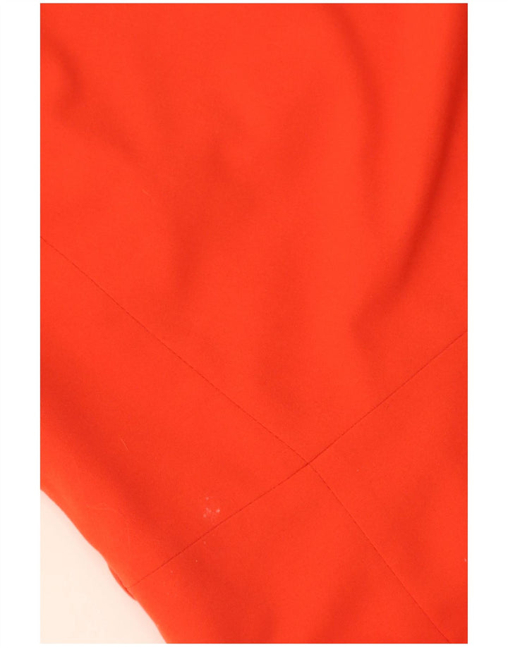 Next Womens Sheath Dress UK 14 Medium Red Polyester