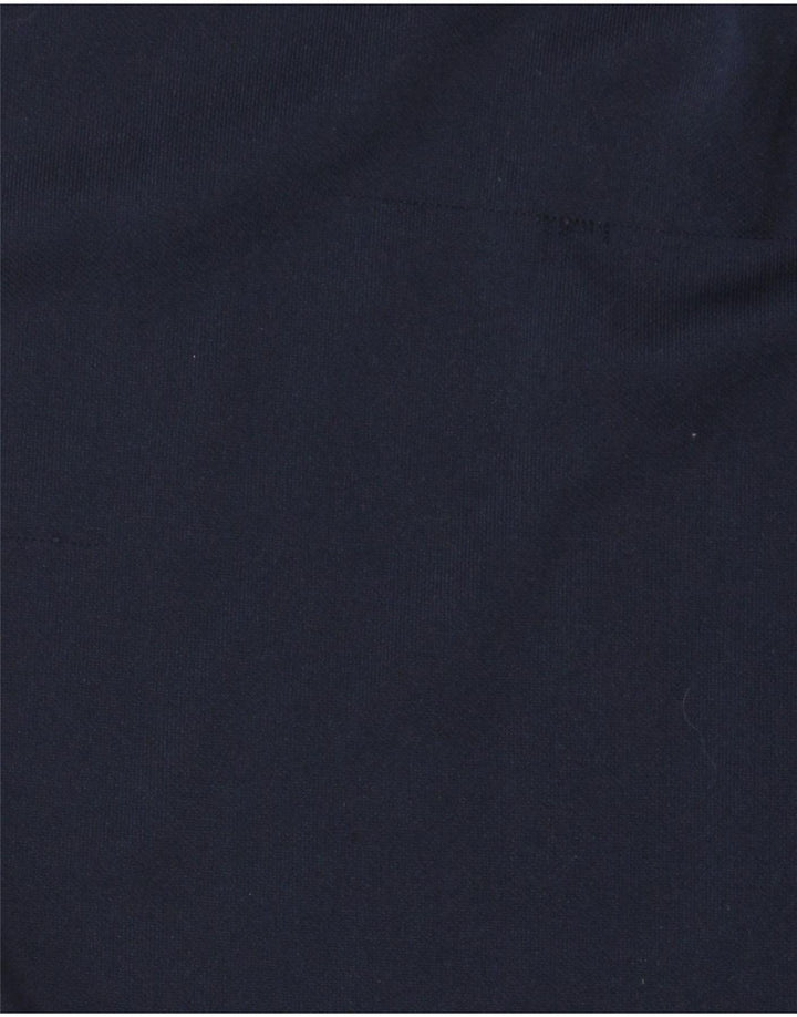 Adidas Mens Climalite Tracksuit Trousers Medium Navy Blue Polyester