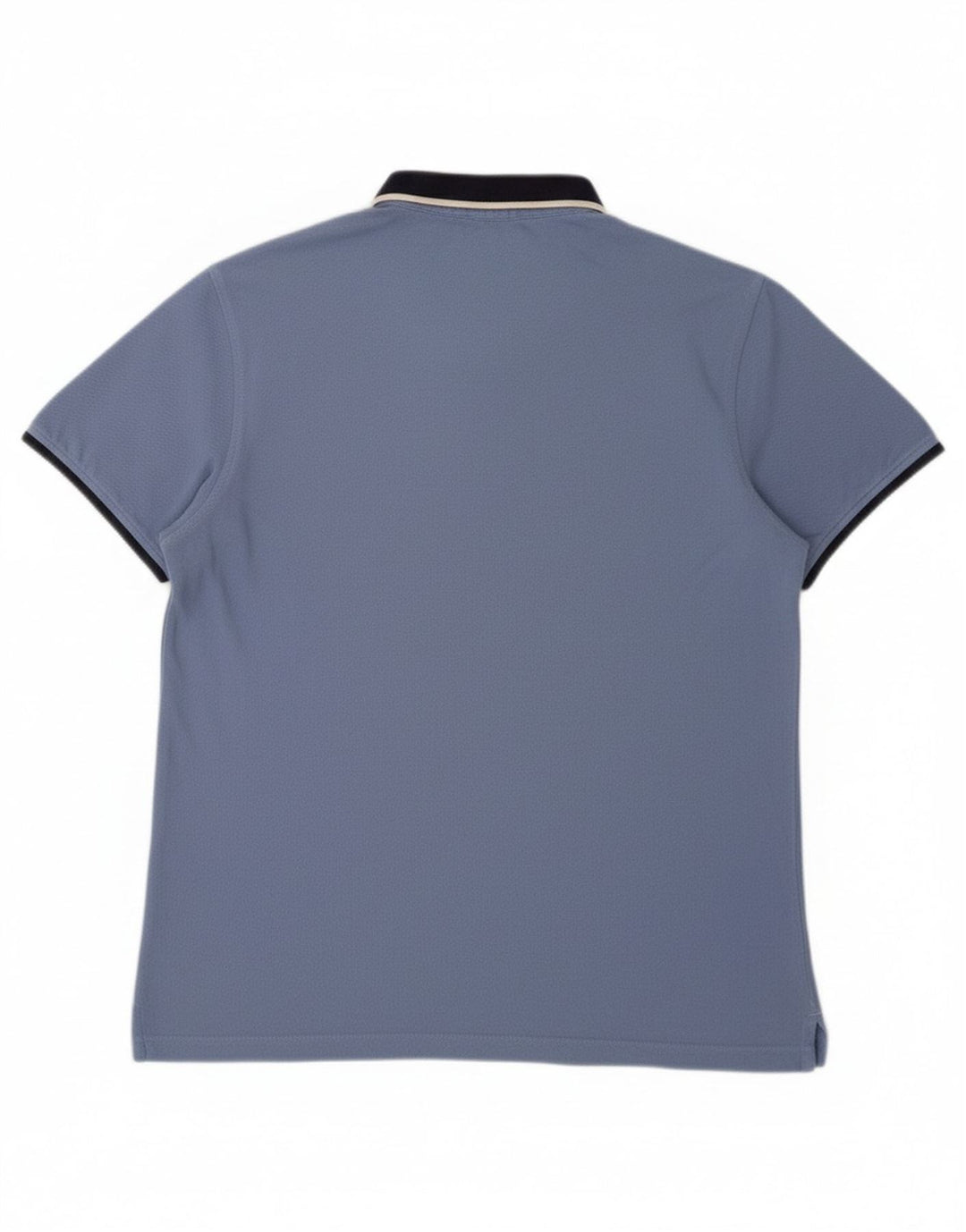 TRUSSARDI JEANS Mens Polo Shirt Large Blue