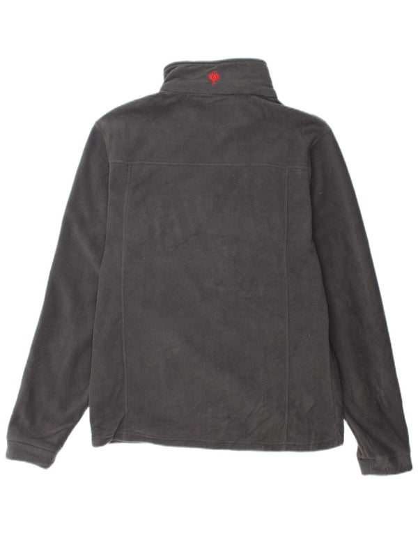 ENGELBERT STRAUSS Womens Fleece Jacket UK 18 XL Grey Polyester