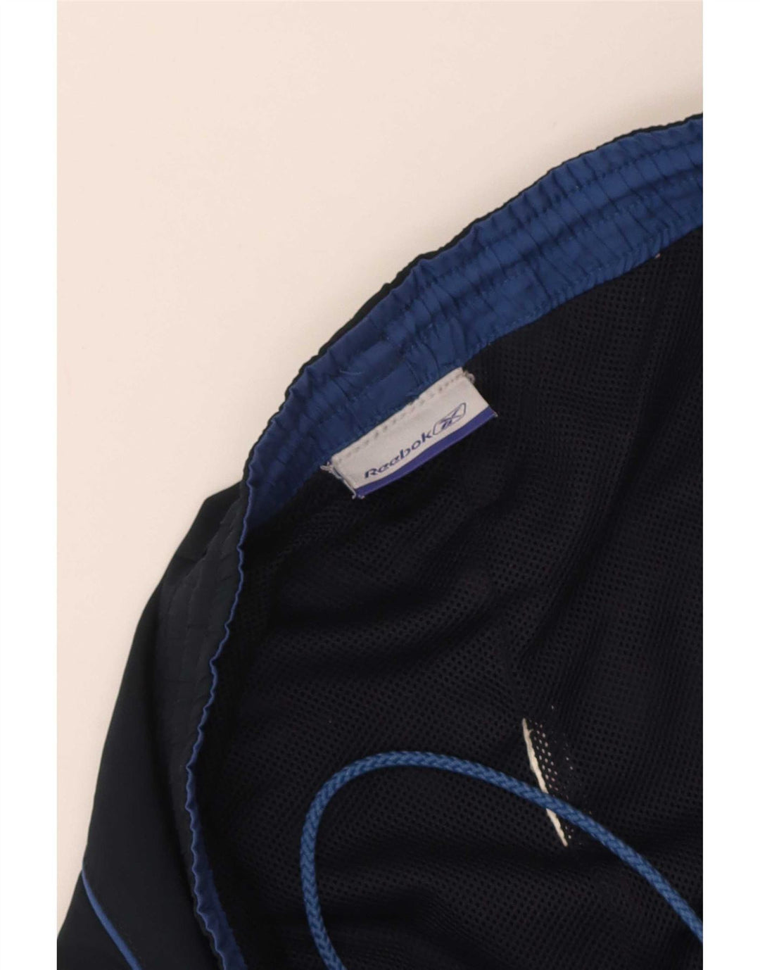 Reebok Mens Tracksuit Trousers Large Navy Blue