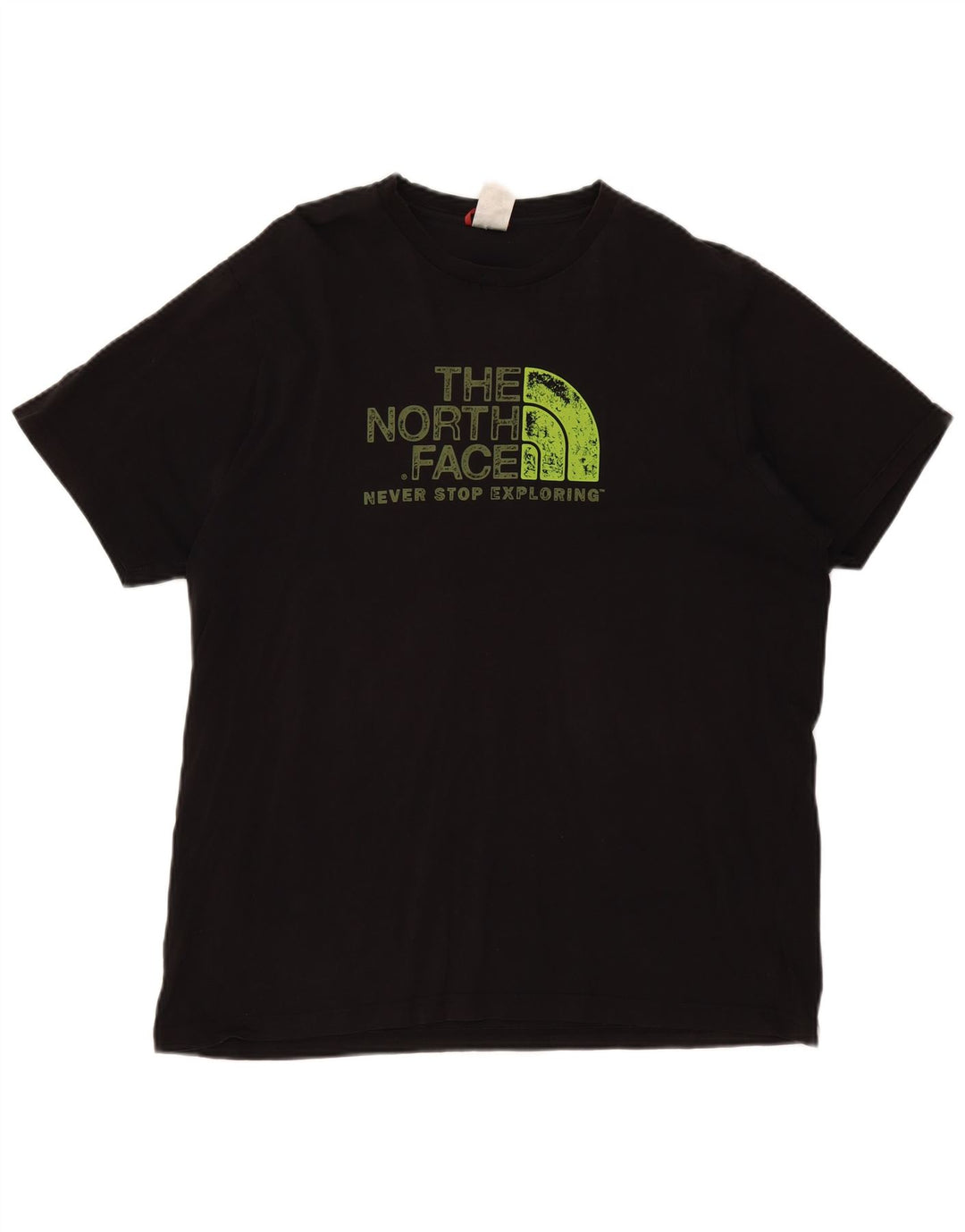 THE NORTH FACE Mens Graphic T-Shirt Top XL Black Cotton