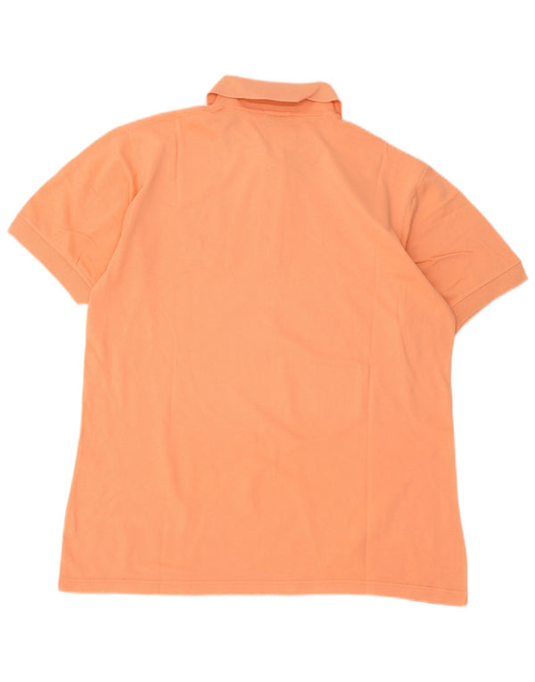 Sergio Tacchini Mens Polo Shirt Medium Pink Cotton