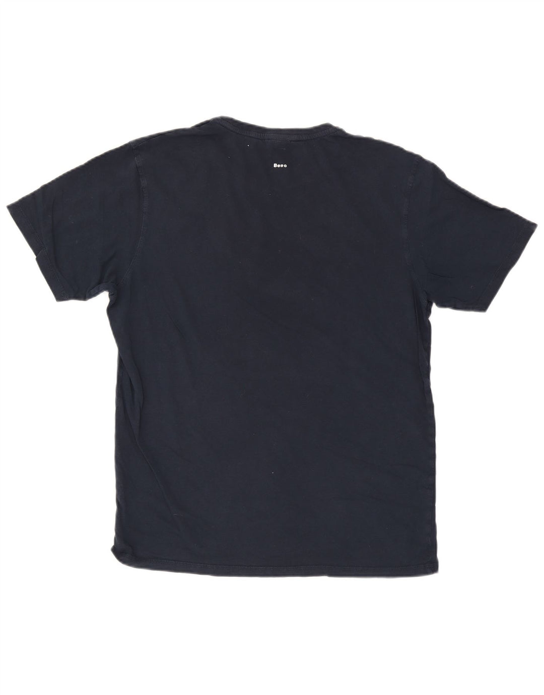 Bench Mens Graphic T-Shirt Top XL Navy Blue