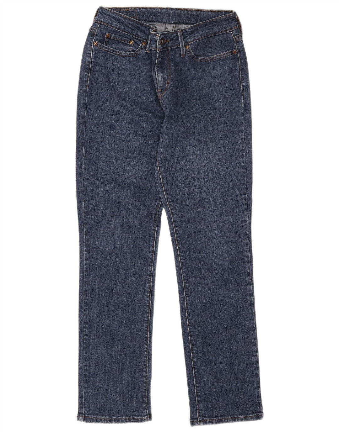 Levi's Womens Slim Jeans W29 L30 Blue Cotton