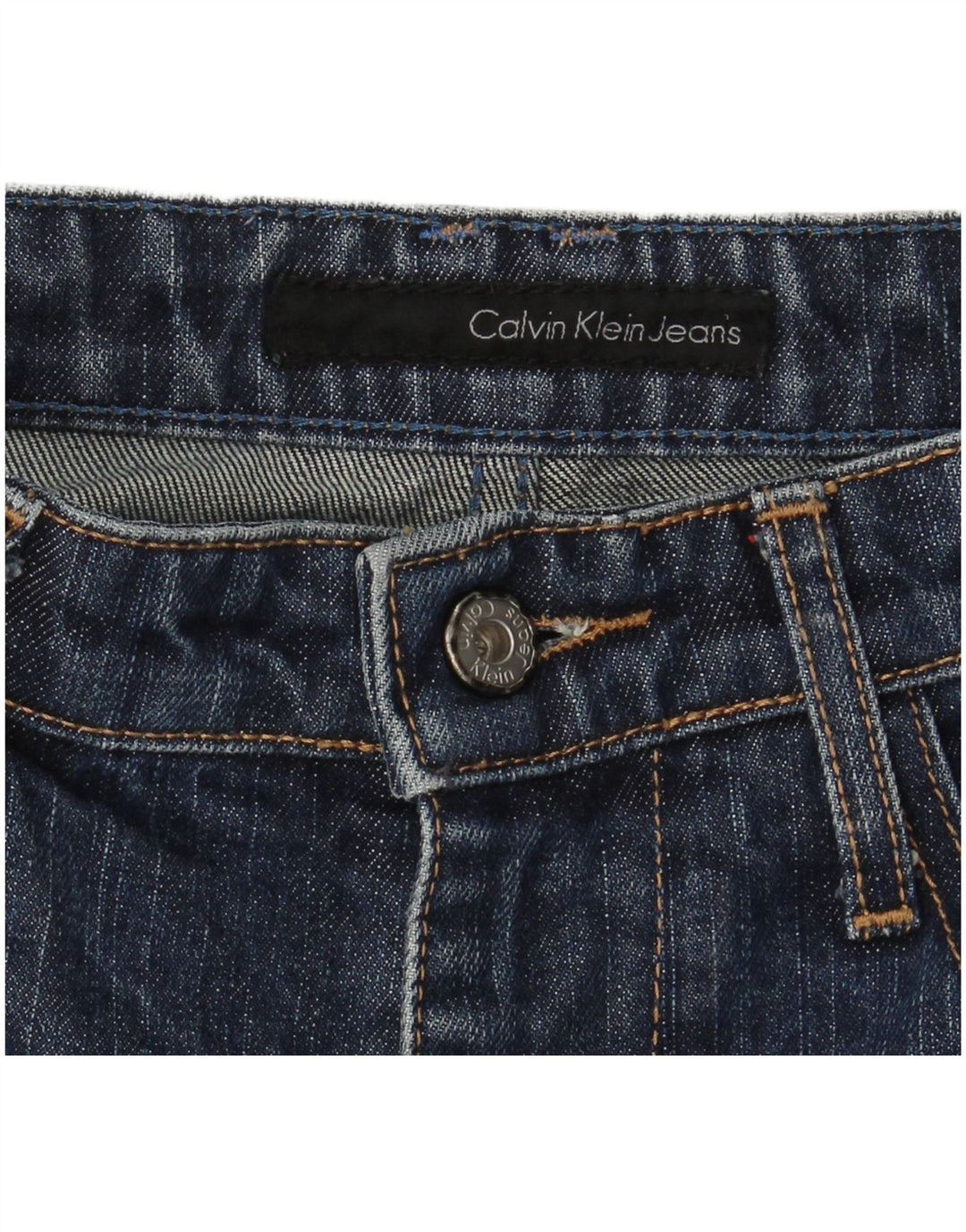 CALVIN KLEIN Mens Slim Jeans W34 L32 Blue