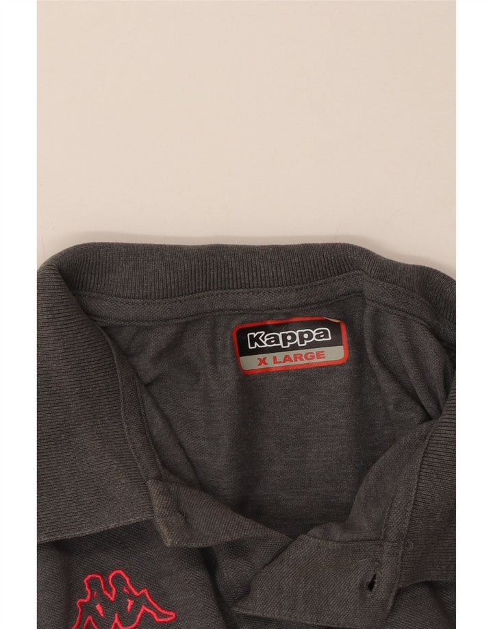 KAPPA Mens Polo Shirt XL Grey
