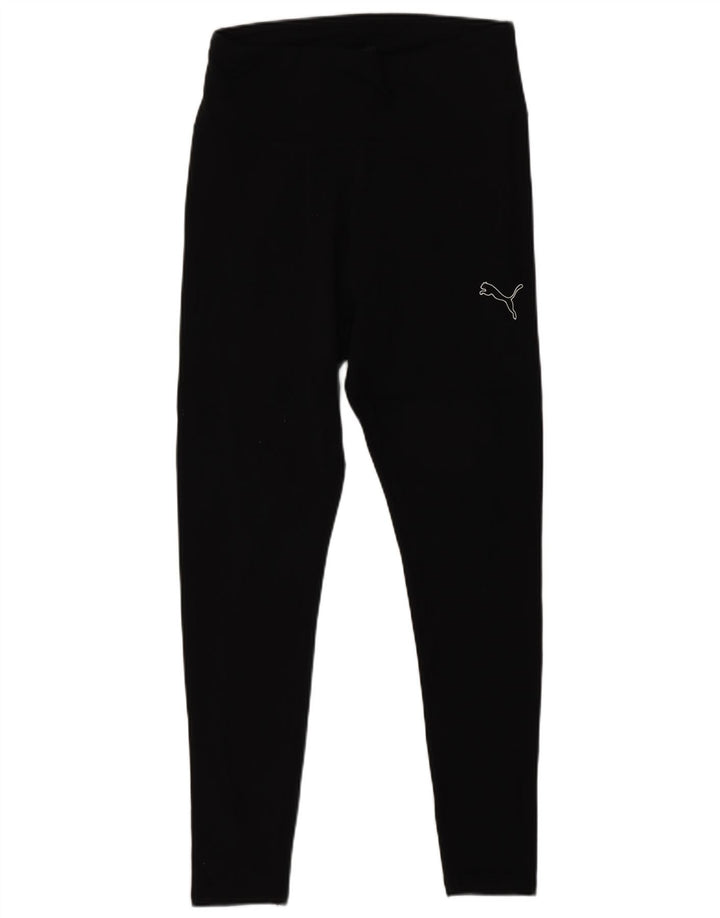 Puma Womens Leggings UK 14 Medium  Black